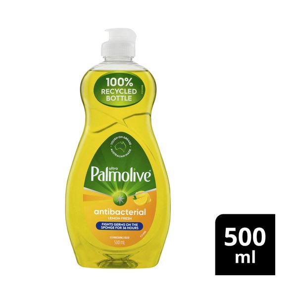 Palmolive Ultra Strength Concentrate Antibacterial Dishwashing Liquid Lemon | 500mL
