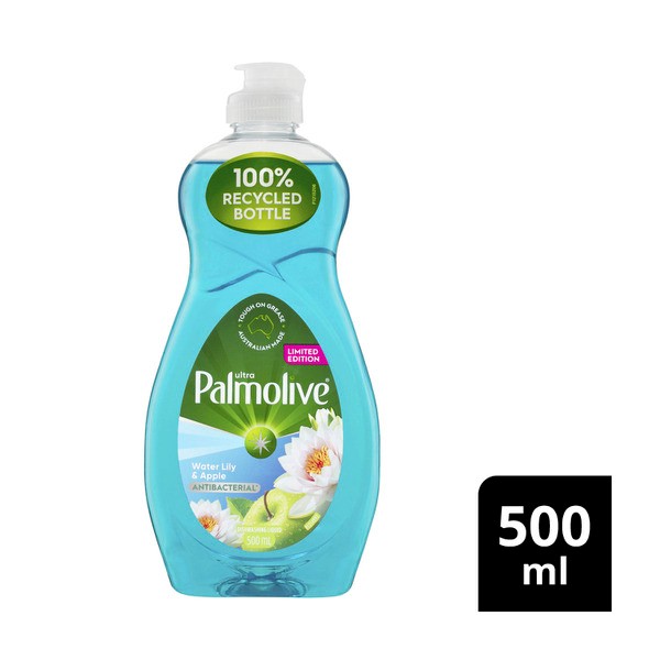 Palmolive Ultra Strength Concentrate Antibacterial Dishwashing Liquid Water Lily and Apple Limited Edition | 500mL