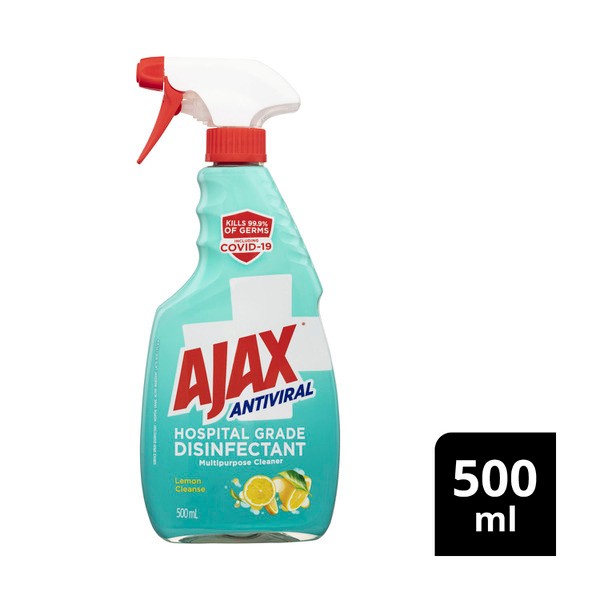 Ajax Disinfectant Cleanse Lemon | 500mL