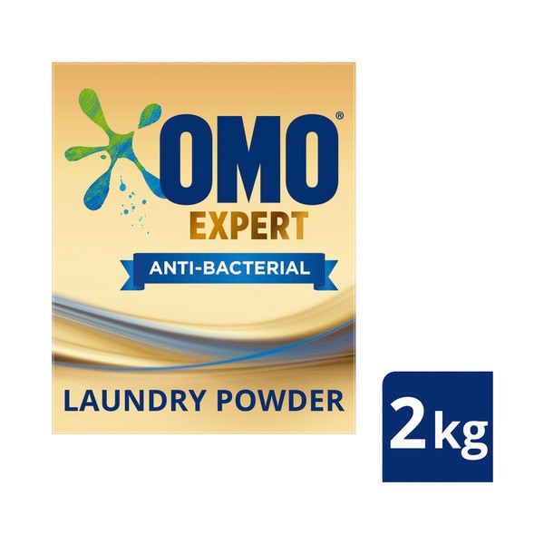 OMO Antibacterial Laundry Detergent Washing Powder 40 Washes | 2kg
