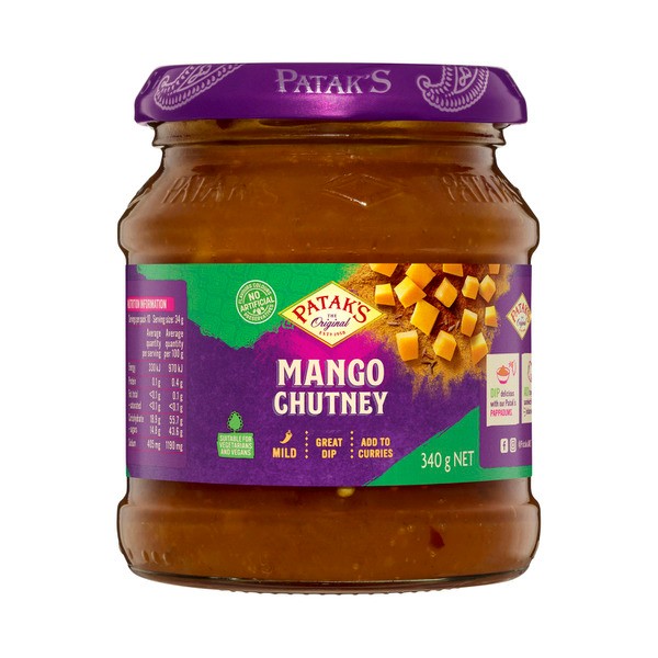 Patak's Mango Chutney Mild | 340g