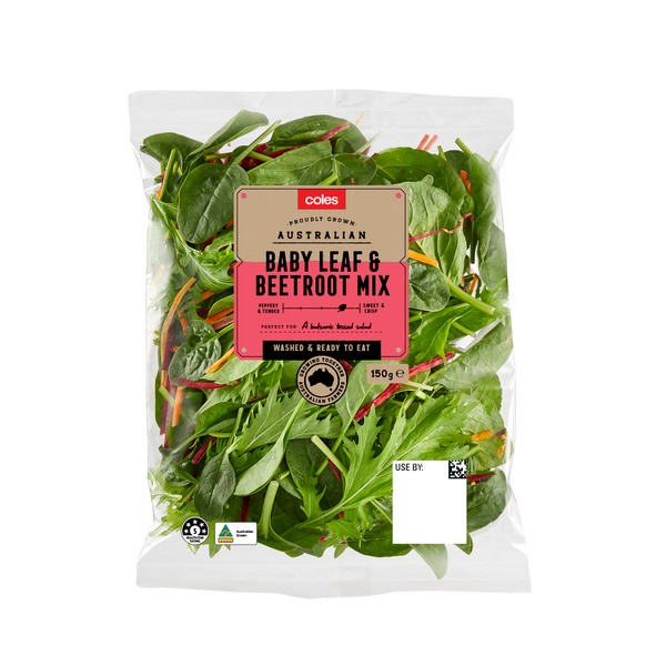 Coles Baby Leaf Salad & Beetroot | 150g