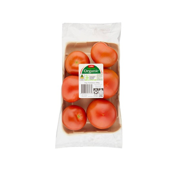 Coles Organic Tomatoes Prepacked | 500g