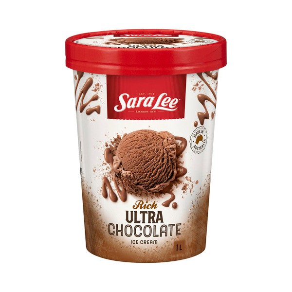 Sara Lee Classic Ultra Chocolate Ice Cream | 1L