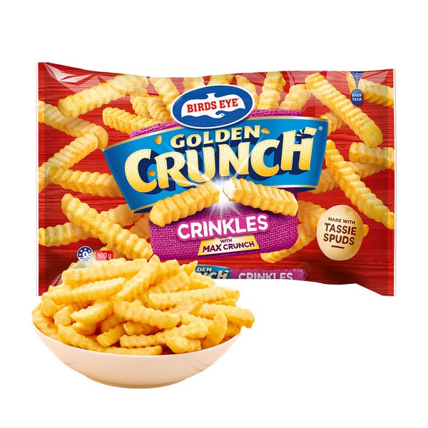 Birds Eye Golden Crunch Crinkle Cut Chips | 900g