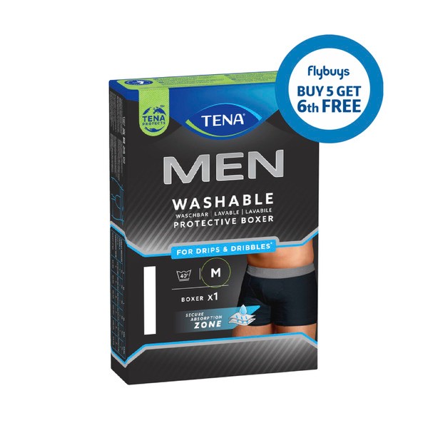 Tena Washable Men's Boxer M Incontinence Underwear | 1 pack