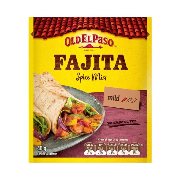 Old El Paso Spice Mix Fajita | 40g