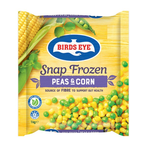 Birds Eye Snap Frozen Vegetables Peas Corn | 1 kg