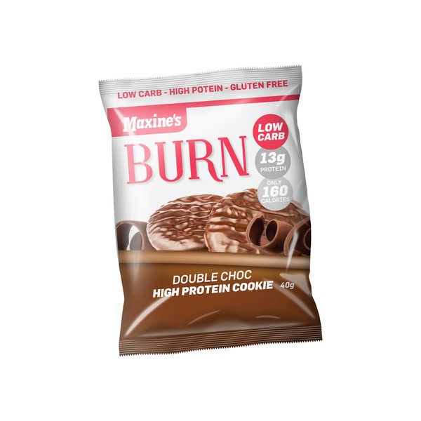 Maxines Burn Double Choc High Protein Cookie | 40g