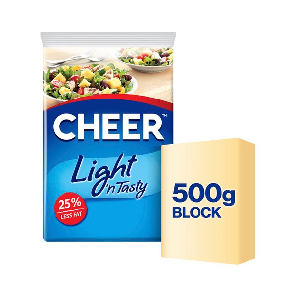 Cheer Tasty Light Cheese Block | 500g