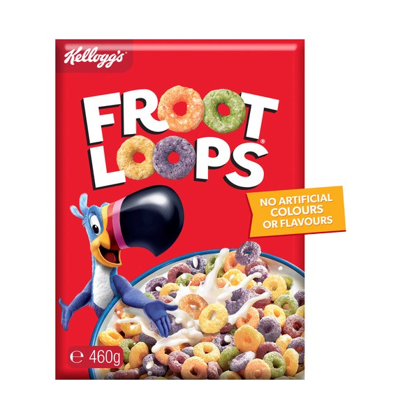 Kellogg's Froot Loops Breakfast Cereal | 460g