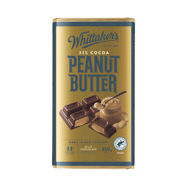 Whittaker's Block Chocolate Peanut Butter | 250g