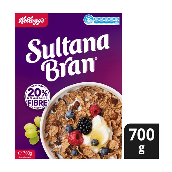 Kellogg's Sultana Bran High Fibre Breakfast Cereal | 700g