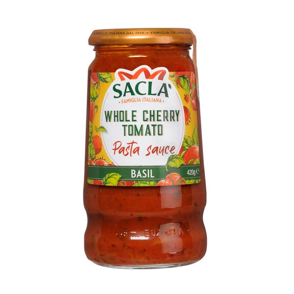 Sacla Cherry Tomato & Basil Pasta Sauce | 420g