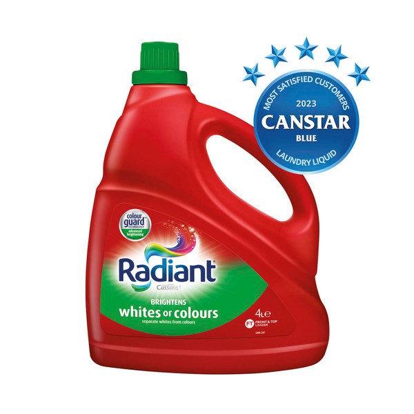 Radiant Laundry Liquid Whites & Colours | 4L