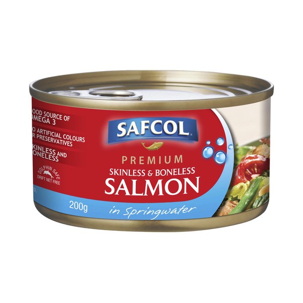 Safcol Premium Skinless Boneless Salmon | 200g