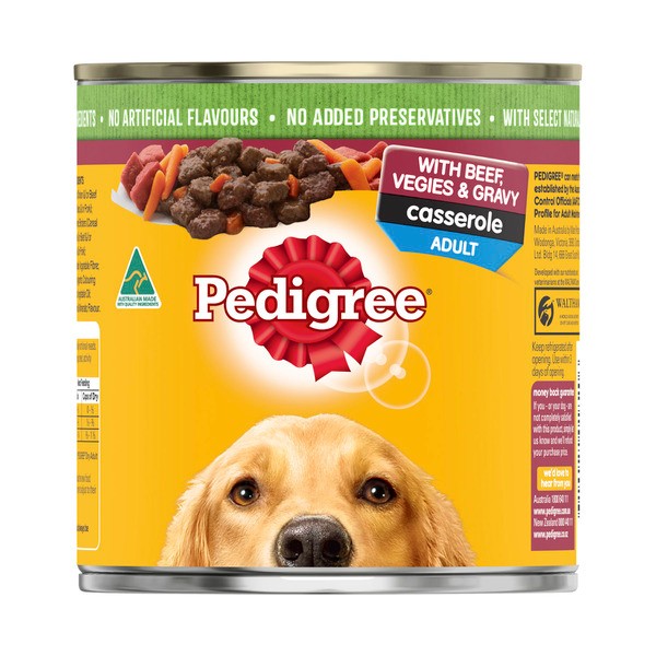 Pedigree Casserole With Beef & Gravy Adult Wet Dog Food Can | 700g