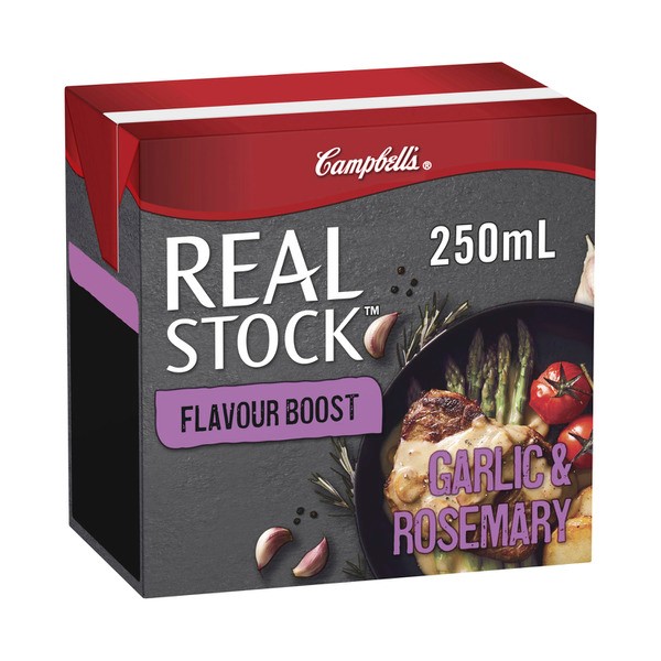 Campbell's Real Stock Flavour Boost Garlic & Rosemary | 250mL