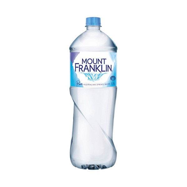 Mount Franklin Spring Water Bottle | 1.5L