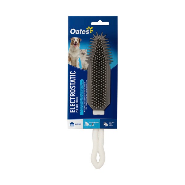 Oates Electrostatic Pet Hair Brush | 1 each
