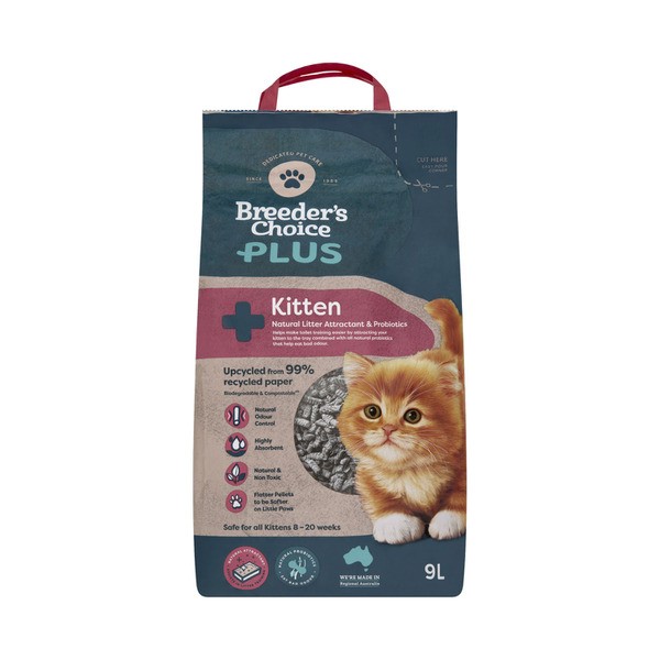 Breeder's Choice Plus Kitten Litter | 9L