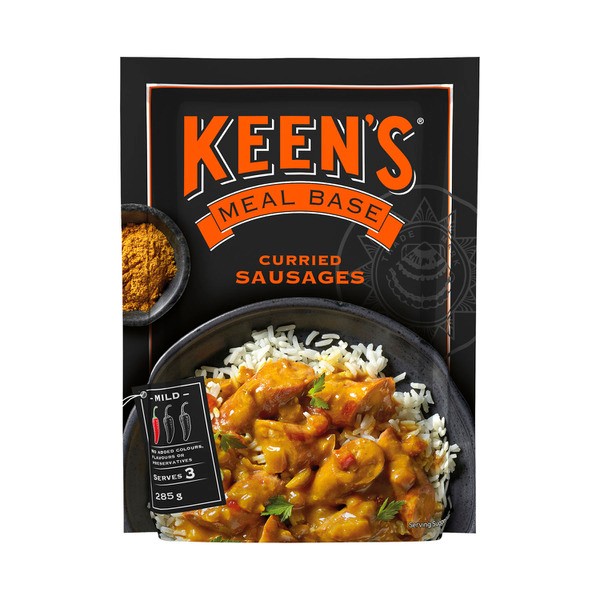 Keens Recipe Base Mix Curried Sausage | 285g
