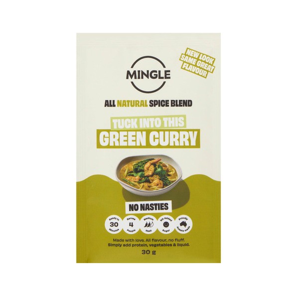 Mingle Create Your Own Green Curry Recipe Base | 30g