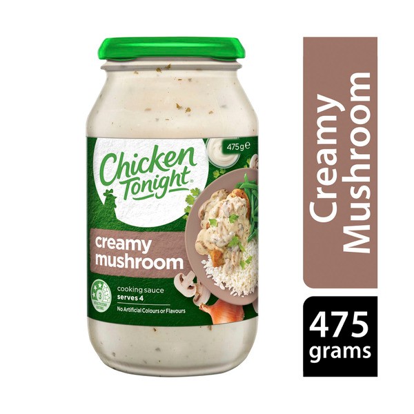 Chicken Tonight Creamy Chicken with Mushroom Simmer Sauce | 475g