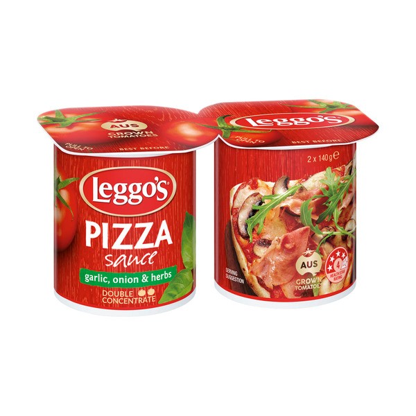 Leggo's Pizza Tomato Paste 2 Pack  | 140g