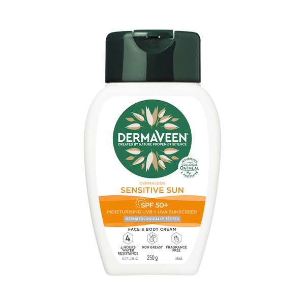 Dermaveen Sensitive Sunscreen SPF50+ | 250g
