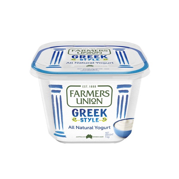 Farmers Union Greek Style Natural Yoghurt | 1kg