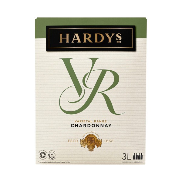 Hardys VR Chardonnay 3L | 1 Each