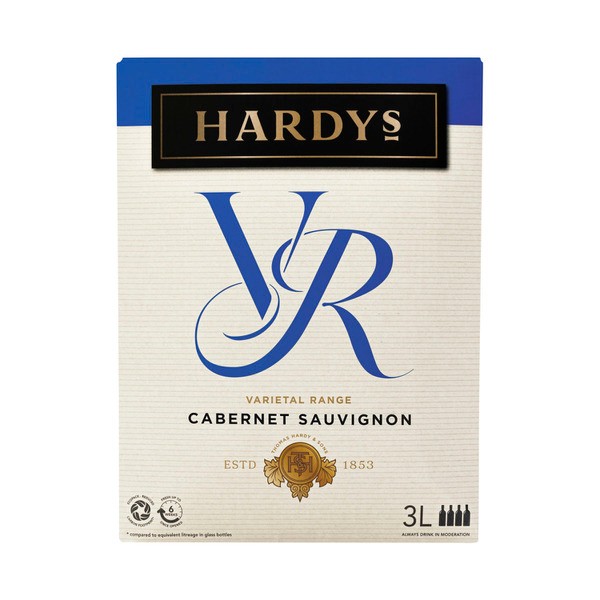 Hardys VR Cabernet Sauvignon 3000mL | 1 Each