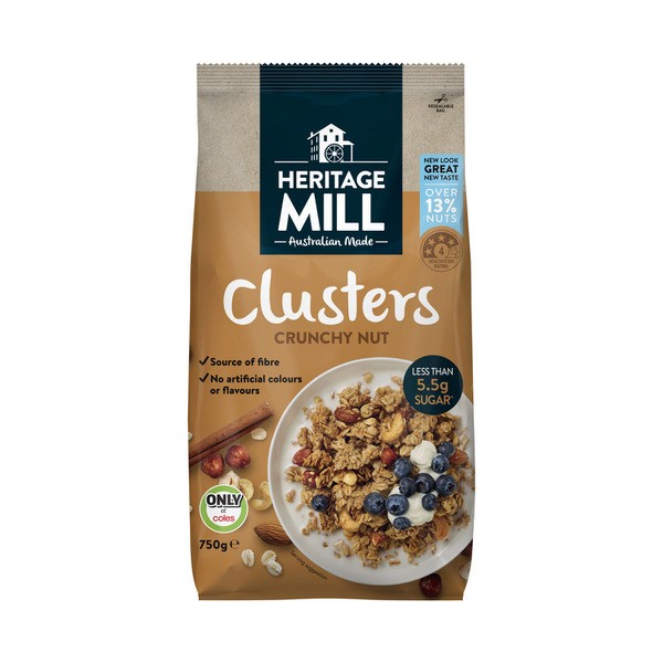 Heritage Mill Clusters Crunchy Nut | 750g