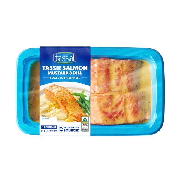Tassal Salmon Portions Mustard And Dill | 300g