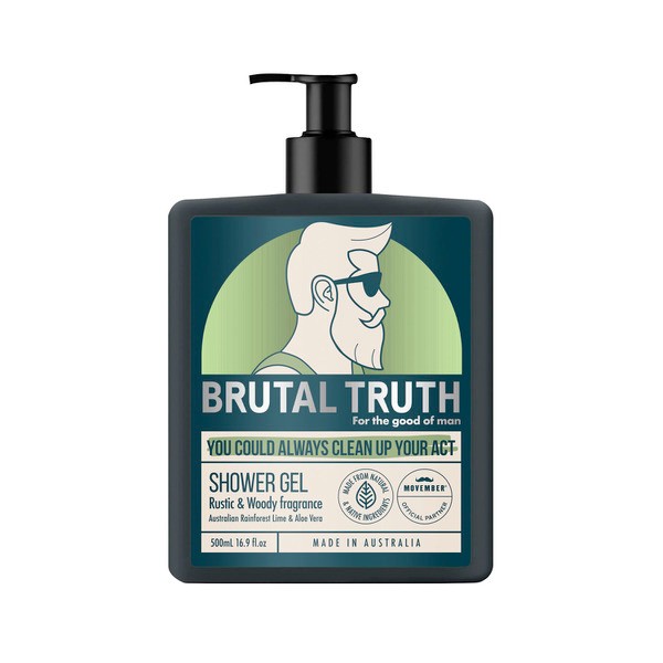 Brutal Truth Shower Gel Rustic Woody | 500mL