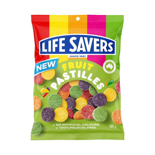 Lifesavers Fruit Pastilles Bag                                                                                                              | 180g