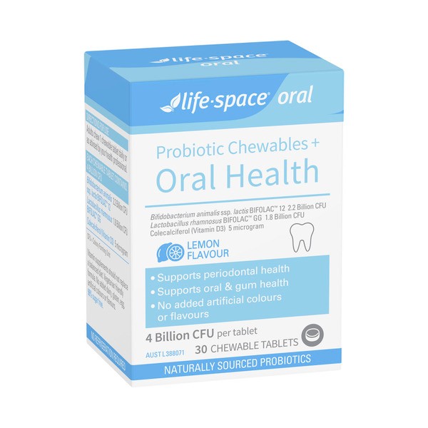 Life Space Probiotics + Oral Health Chewables | 30 pack