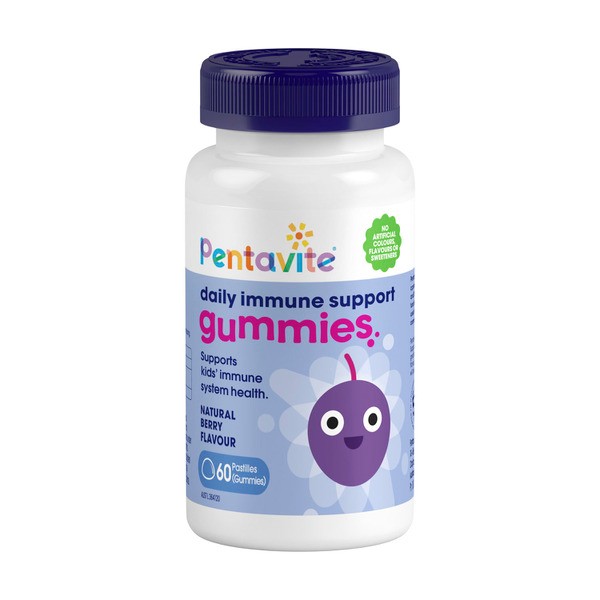 Pentavite Kids Gummies Daily Immune Defence | 60 pack