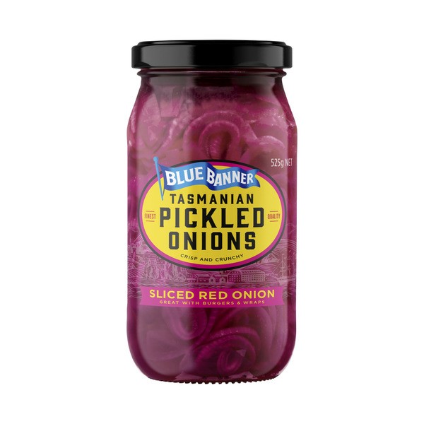 Blue Banner Sliced Red Onion | 525g