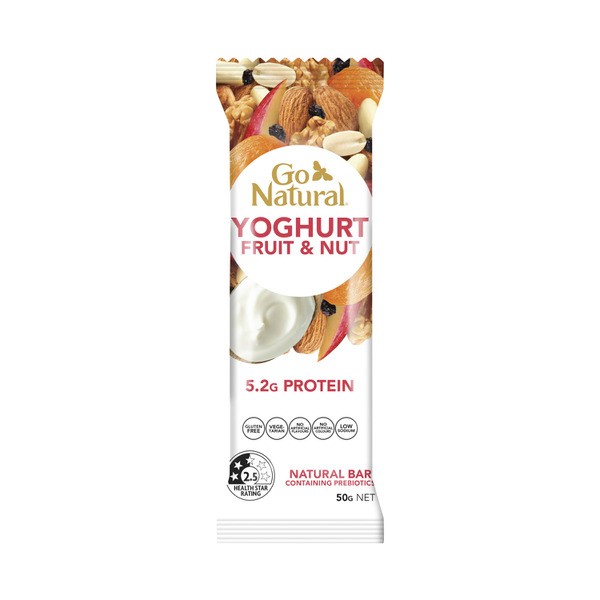Go Natural Yoghurt Fruit & Nut Delight Bar | 50g