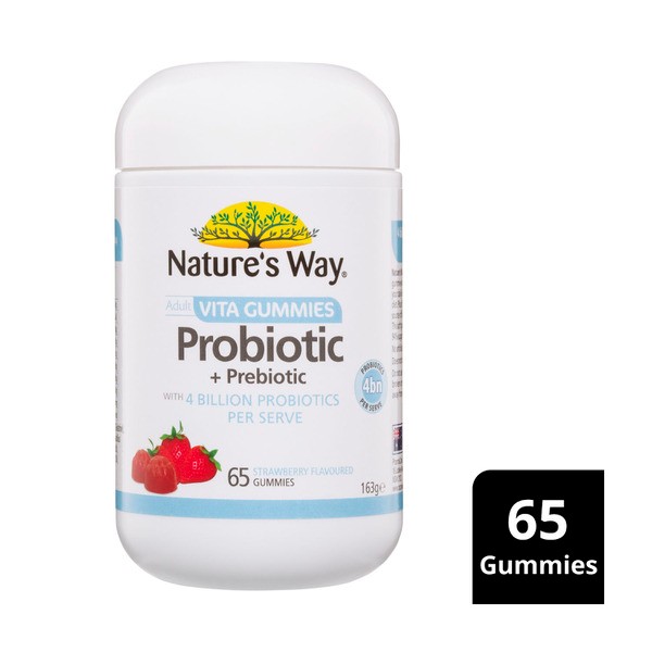 Natures Way High Strength Gummies Sugar Free Probiotic | 65 pack