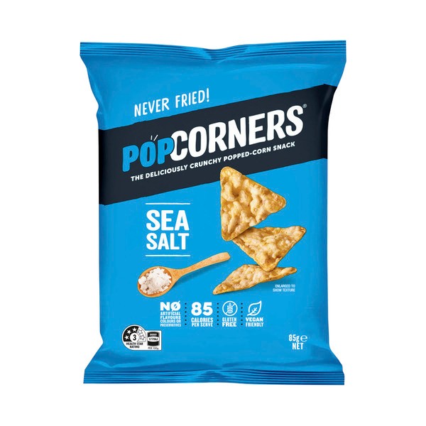 Popcorners Gluten Free Snacks Sea Salt | 85g