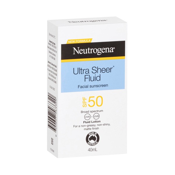 Neutrogena Ultra Sheer Face Fluid SPF 50 | 40mL