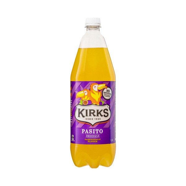 Kirks Pasito Passionfruit Soft Drink | 1.25L
