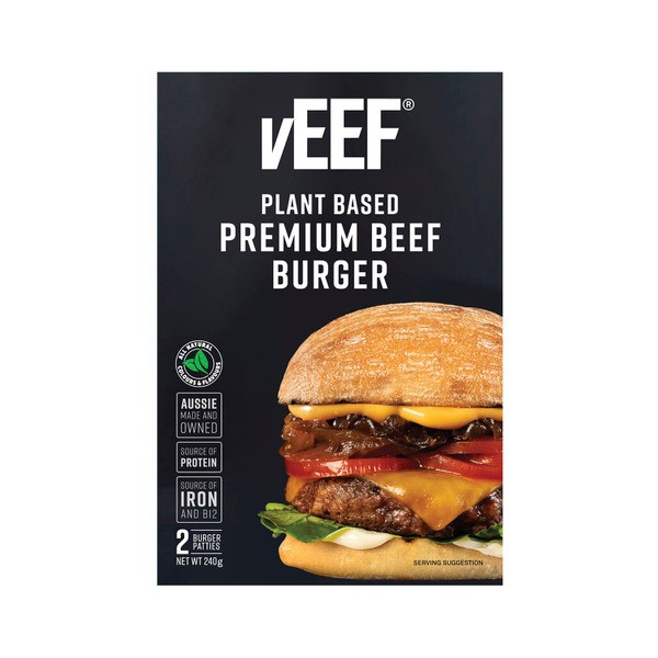 Veef Plant Based Premium Beef Burger | 240g