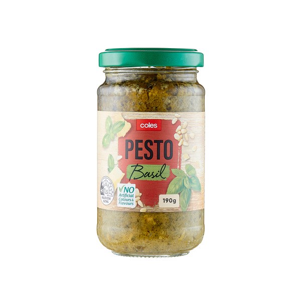Coles Pesto Basil | 190g
