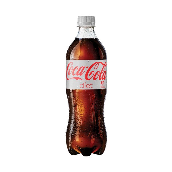 Coca-Cola Diet Coke Soft Drink Bottle | 600mL