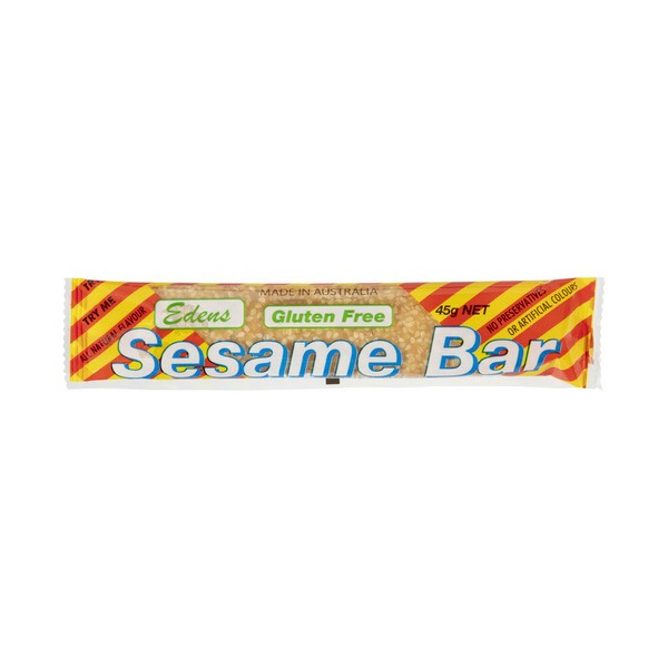 Edens Gluten Free Sesame Bar | 45g