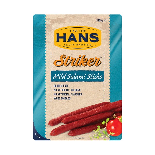 Hans Striker Mild Salami Sticks | 105g
